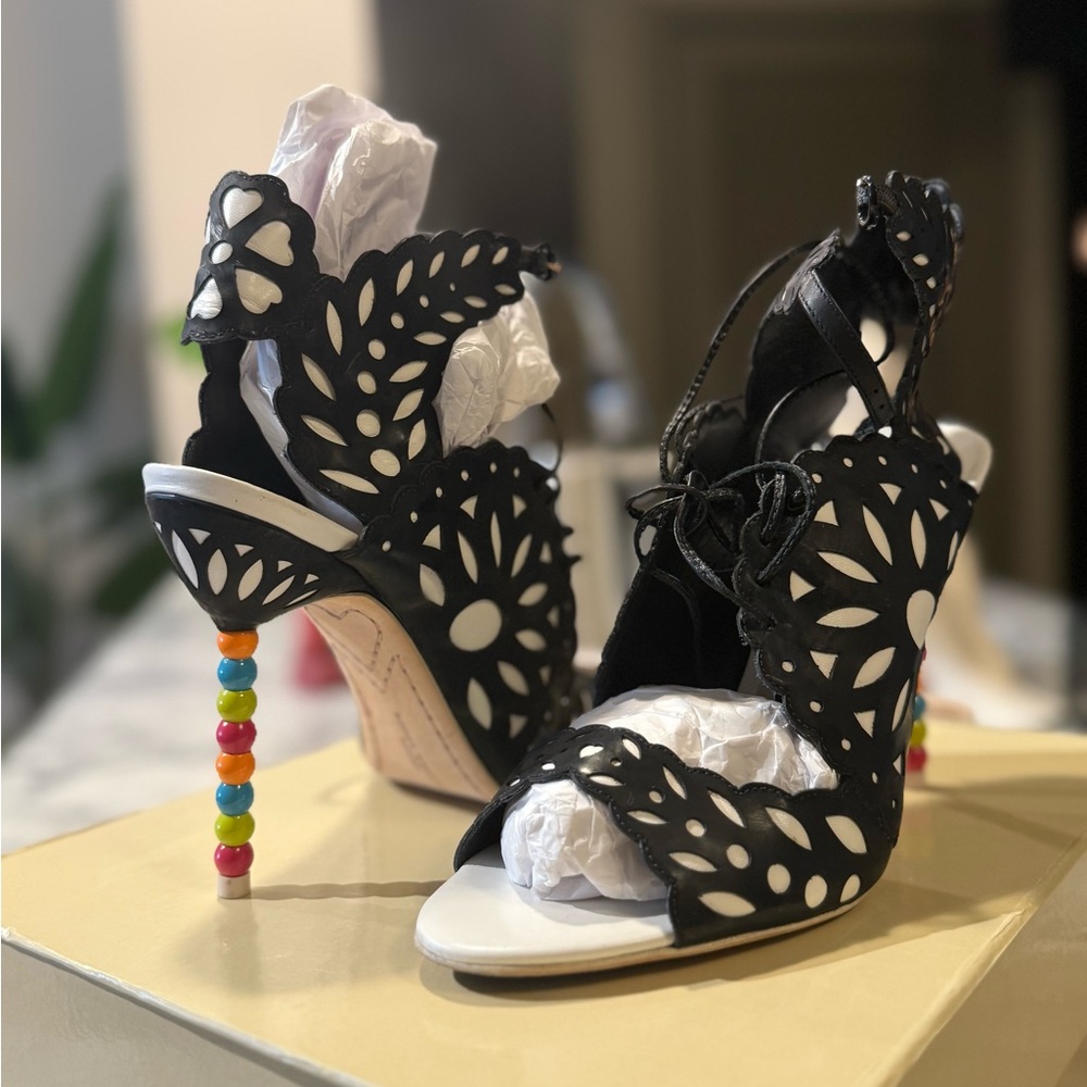 Authentic Sophia Webster | Black sandal | Size 10